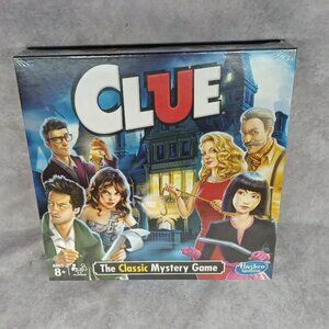 Hasbro - CLUE BOARD GAME - The Classic Mystery Game - Factory Sealed!!
